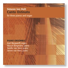 Canto Ostinato for three pianos and organ, CD 1